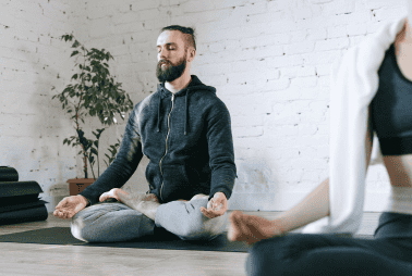 Spirituality is not required for a yoga practice. You can develop skills with yoga independent of personal belief that will ease illness, enhance self awareness, and increase stability in life.